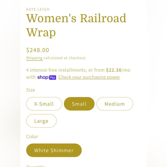 Kate Leigh Railroad Wrap Dress - Picture 4 of 14